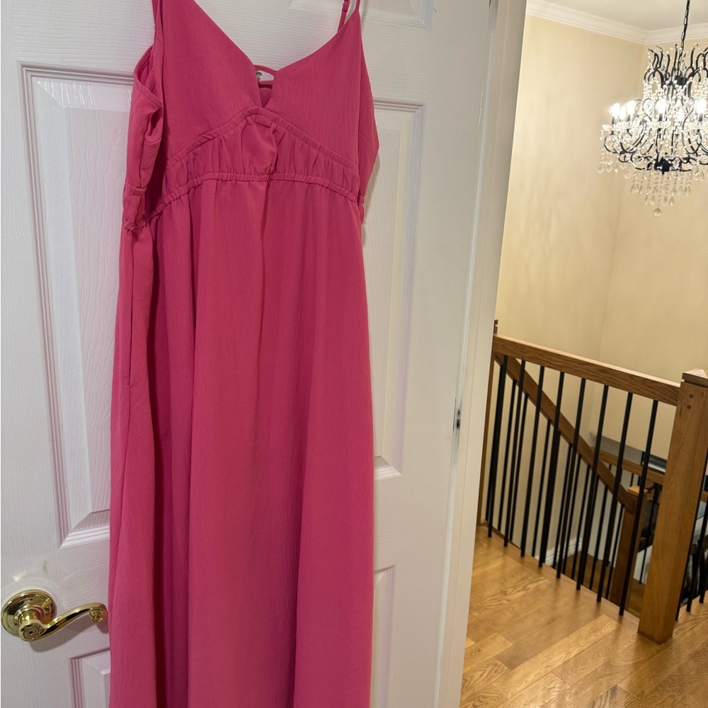 Pink Sleeveless Dress